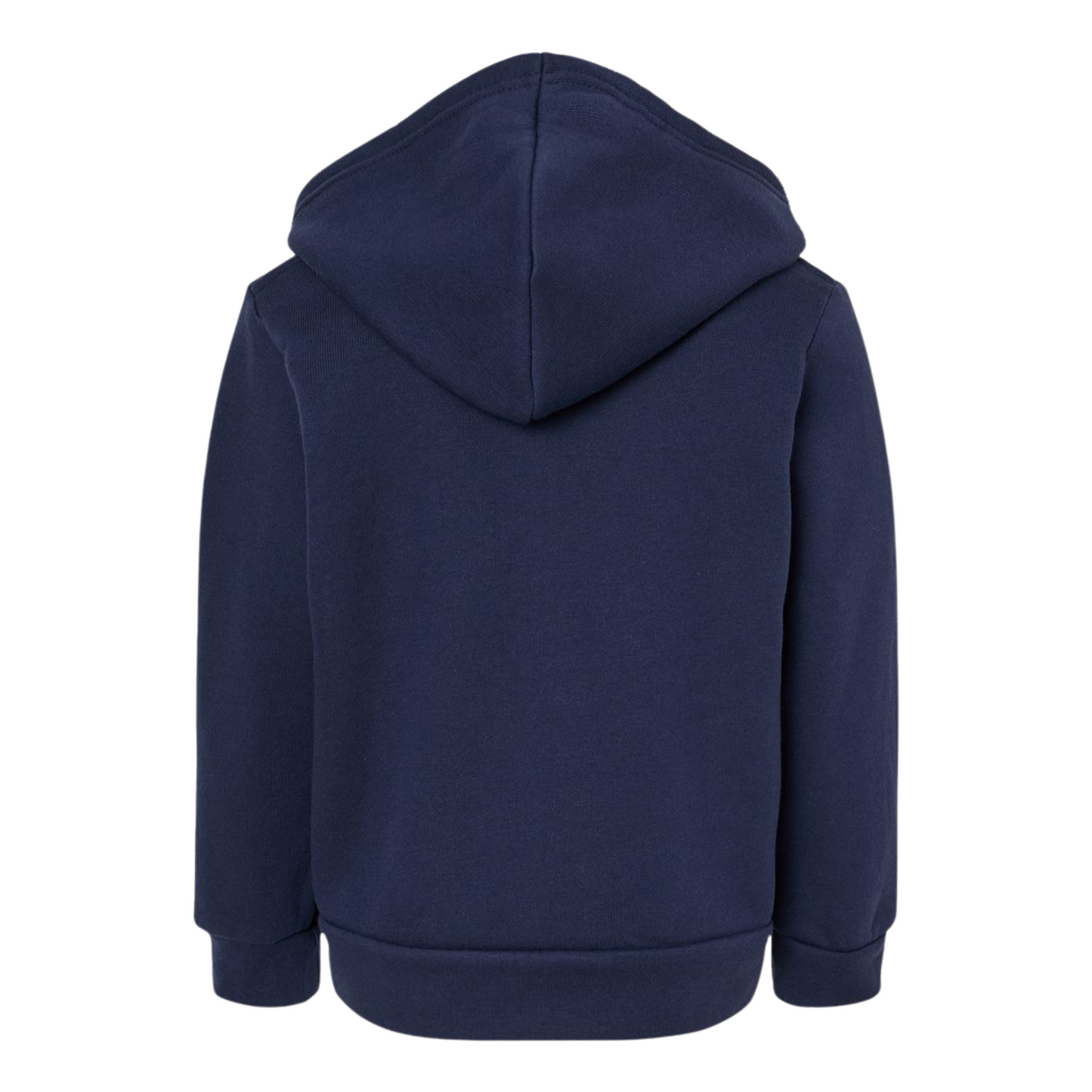 Toddler Premium Full Zip Hooded Navy Sweatshirt