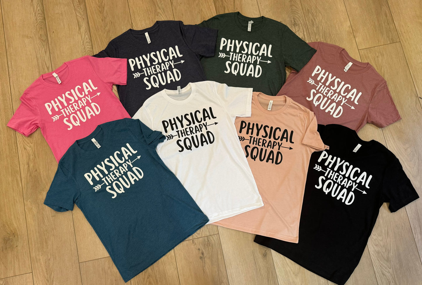 Physical Therapy Squad T-Shirt 2 Side