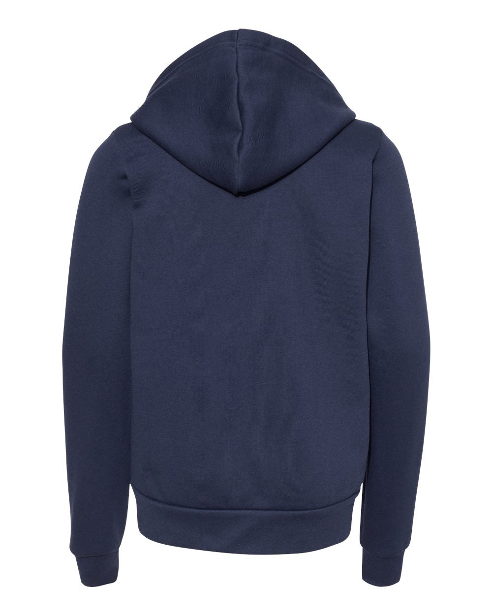 Premium Full Zip Hooded Sweatshirt Youth Navy