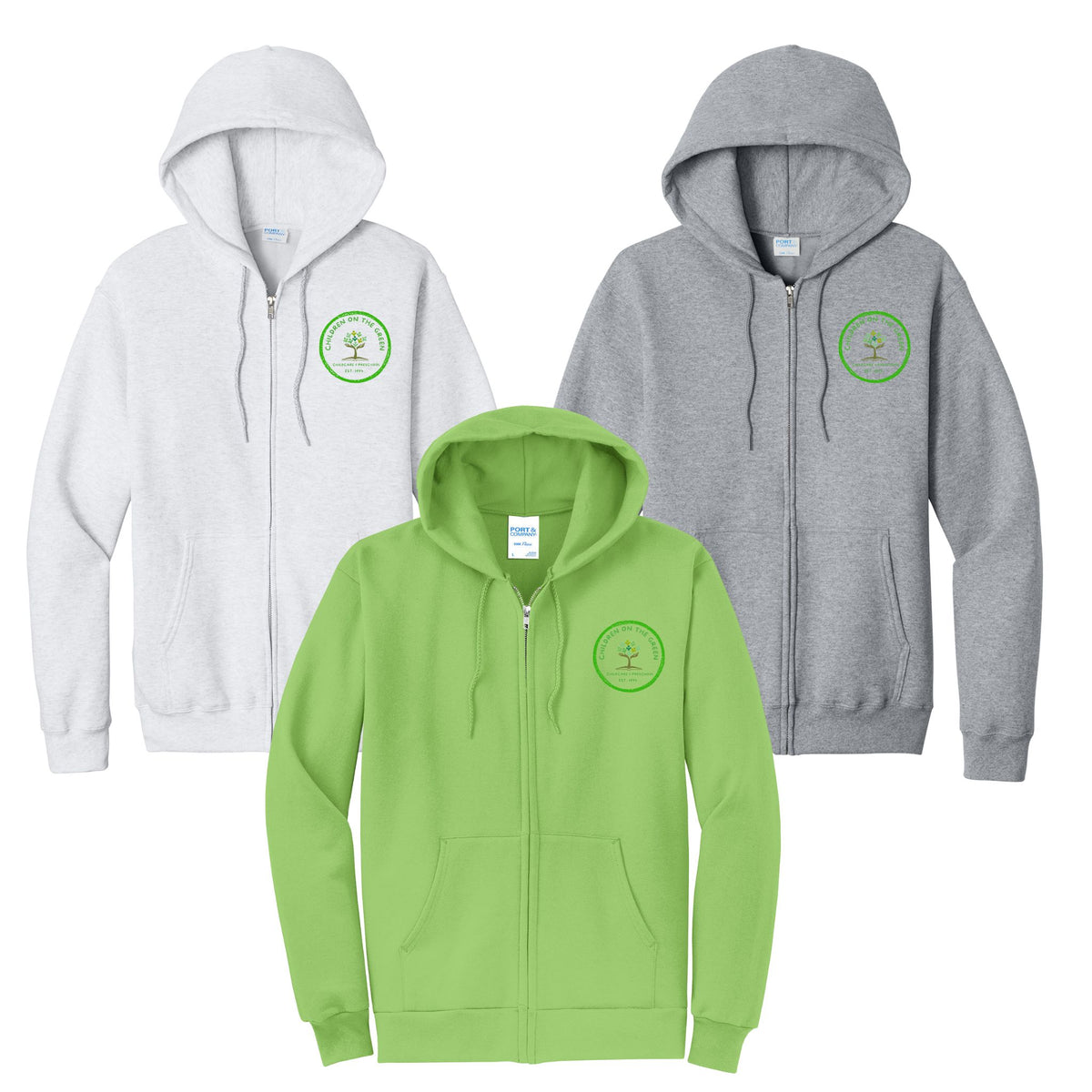 COTG Adult Zip Up Hoodie