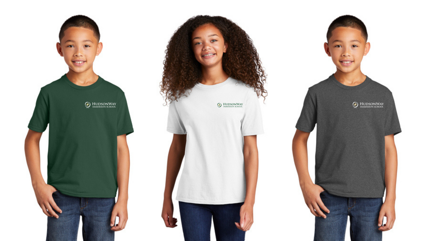 Embroidered Short Sleeve Tee Youth