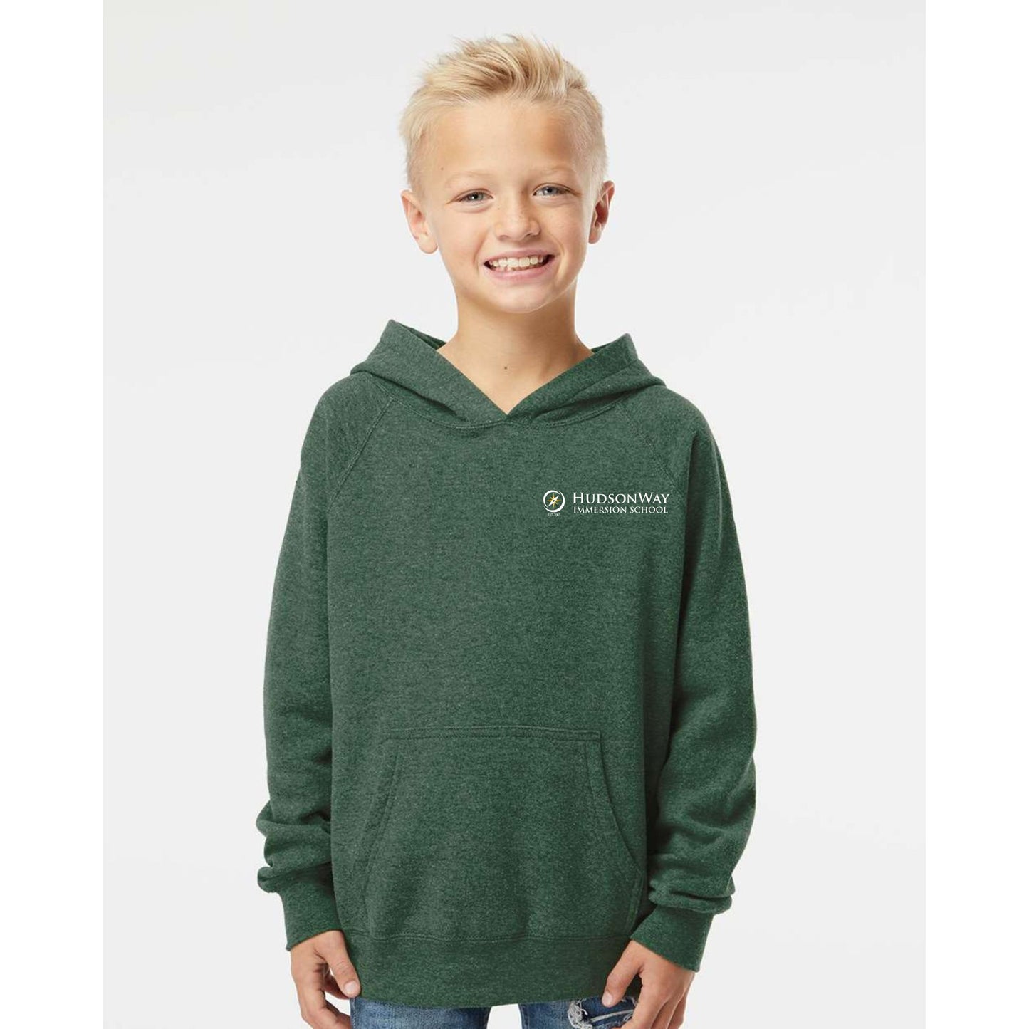 Soft Blend Hooded Pullover Sweatshirt Youth