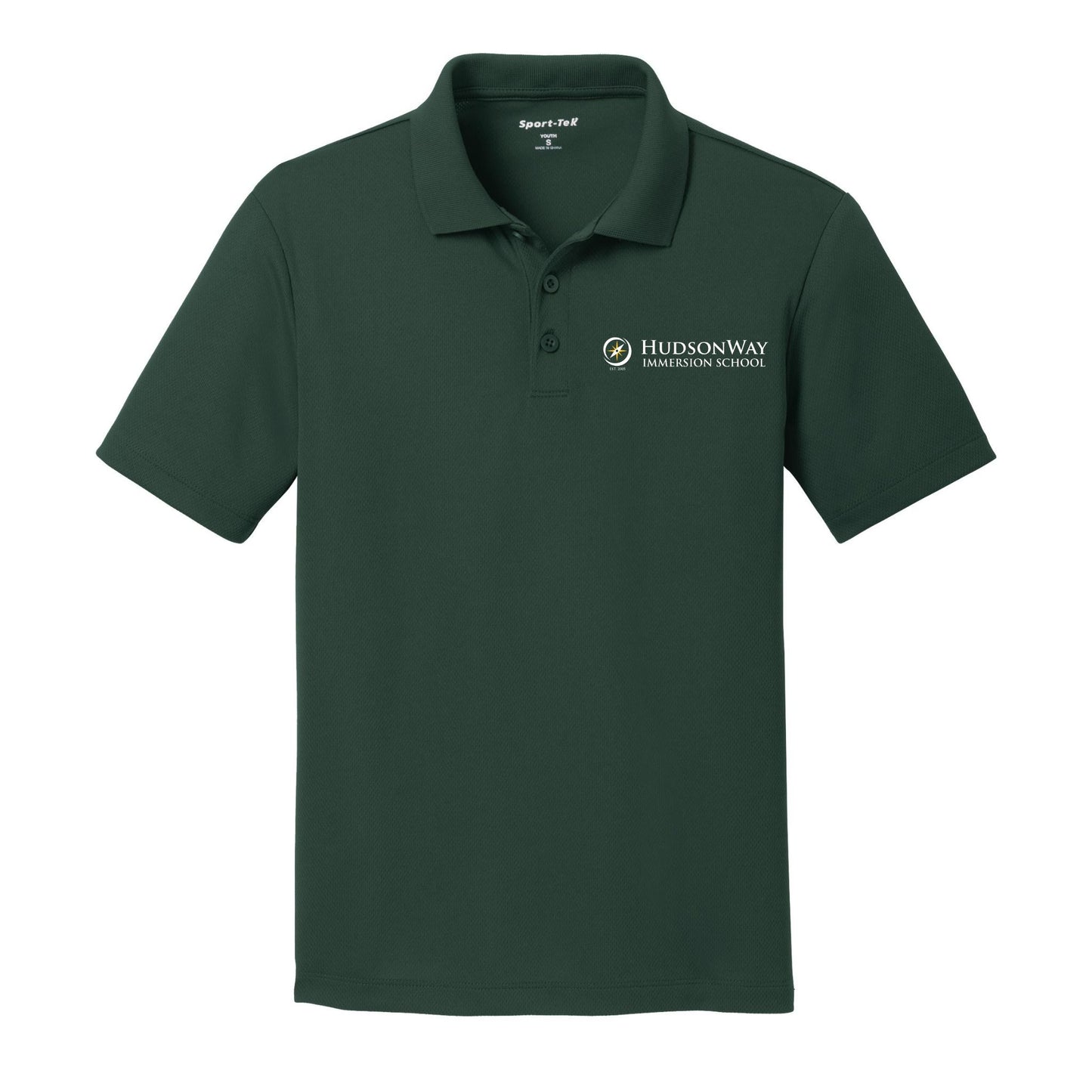 Short Sleeve Mesh Polo Youth