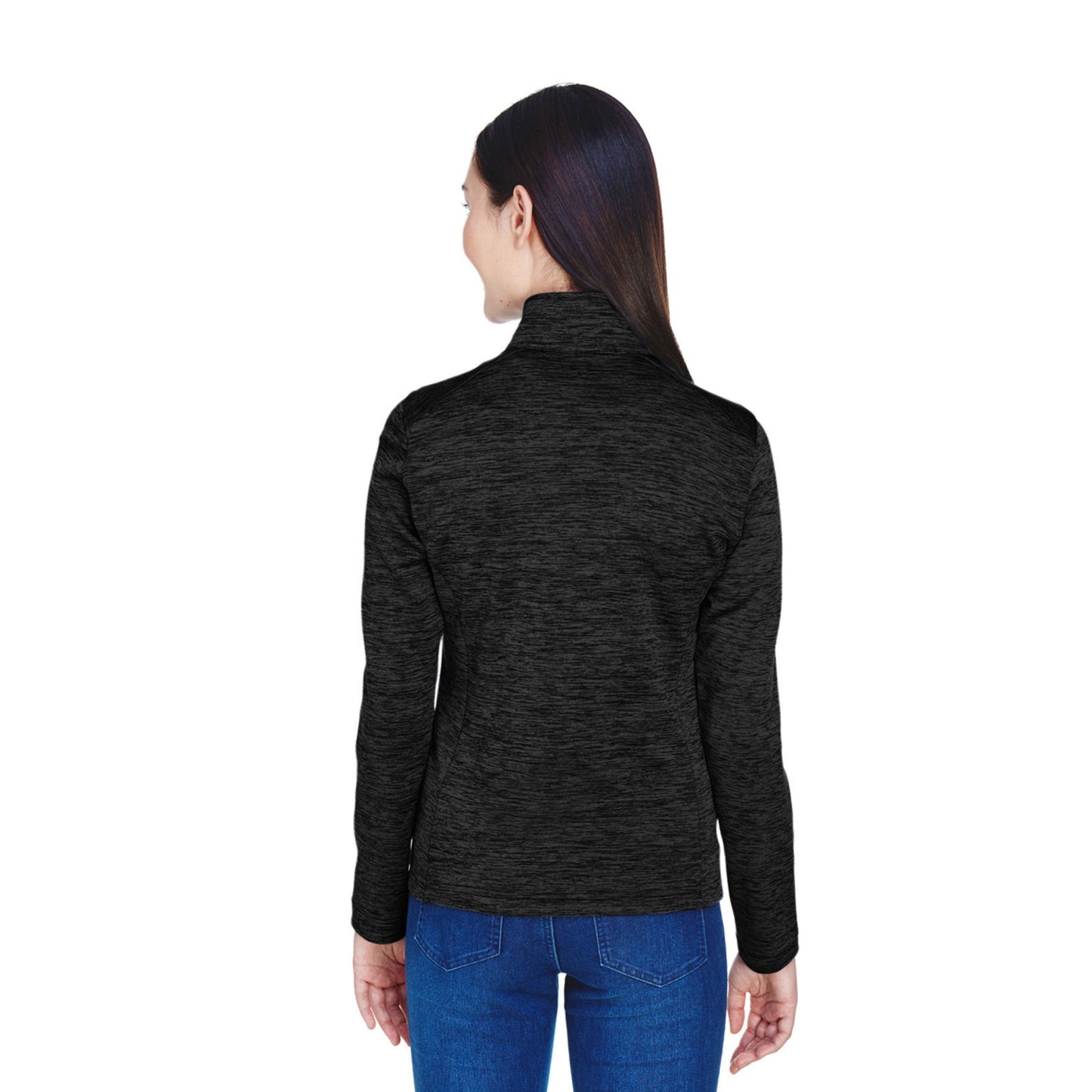 WH Athletics Melange Fleece 1/4 Zip w/ Front Pouch Pocket