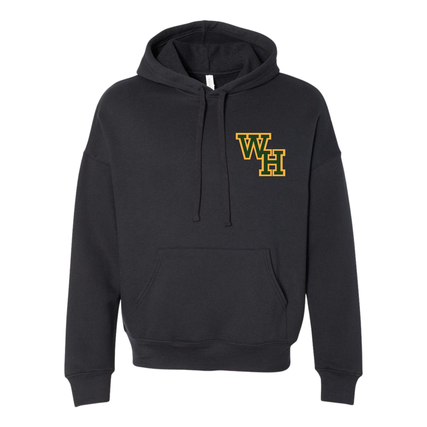 WH RAMS Black Pullover Hoodie Youth & Adults