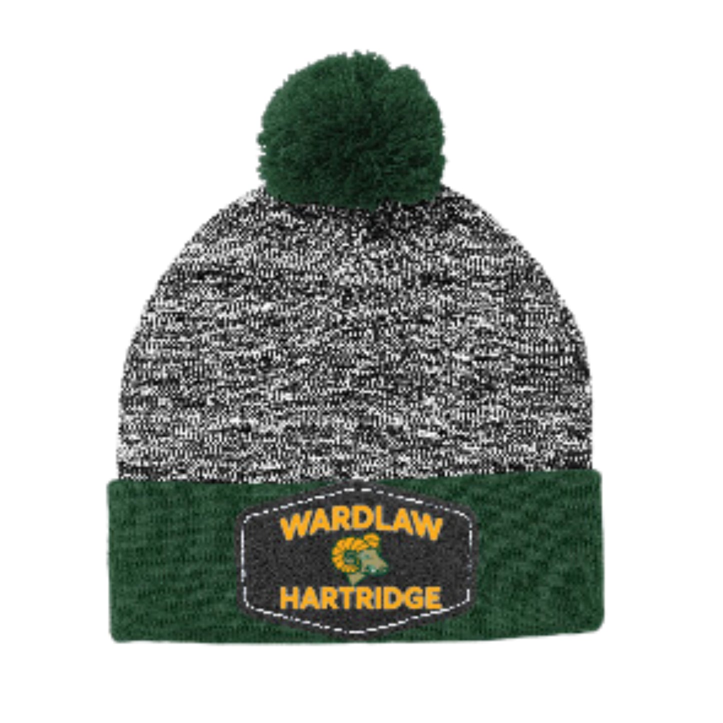 Wardlaw & Hartridge Heather Pom Pom Beanie