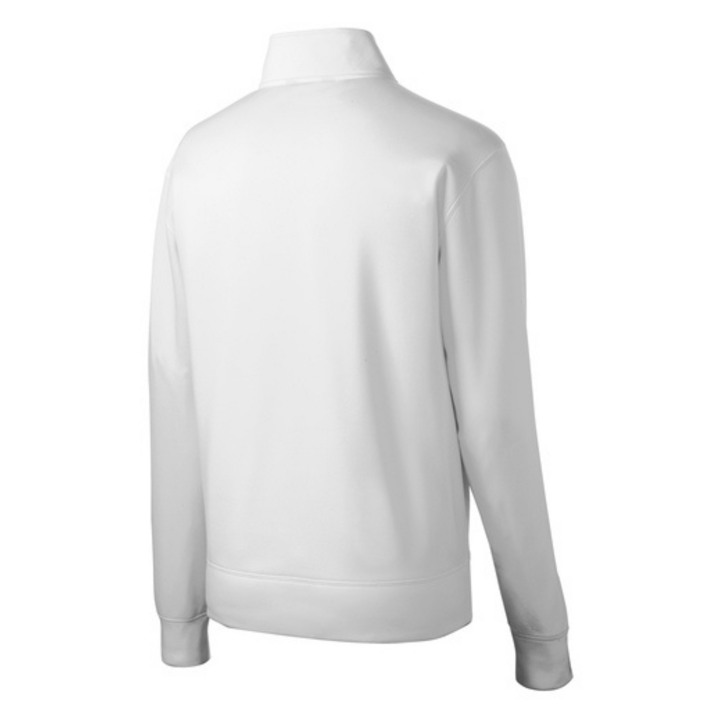 Youth Sport-wick Fleece Lined All-Day Jacket White