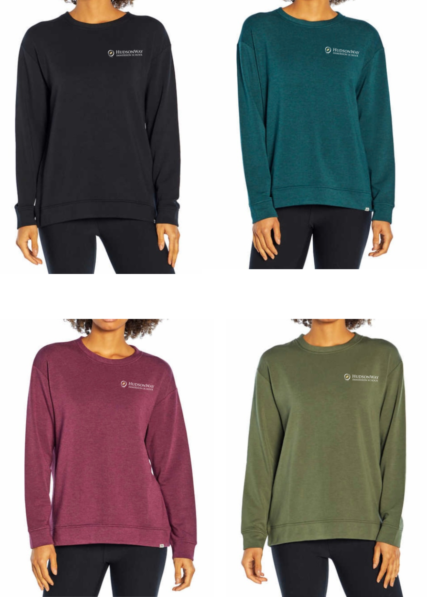 Ladies' HudsonWay Super Soft Crew Sweatshirt