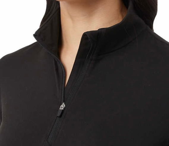 Ladies' HudsonWay 1/4 Zip Base Pullover