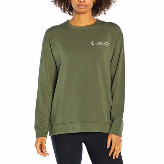 Ladies' HudsonWay Super Soft Crew Sweatshirt
