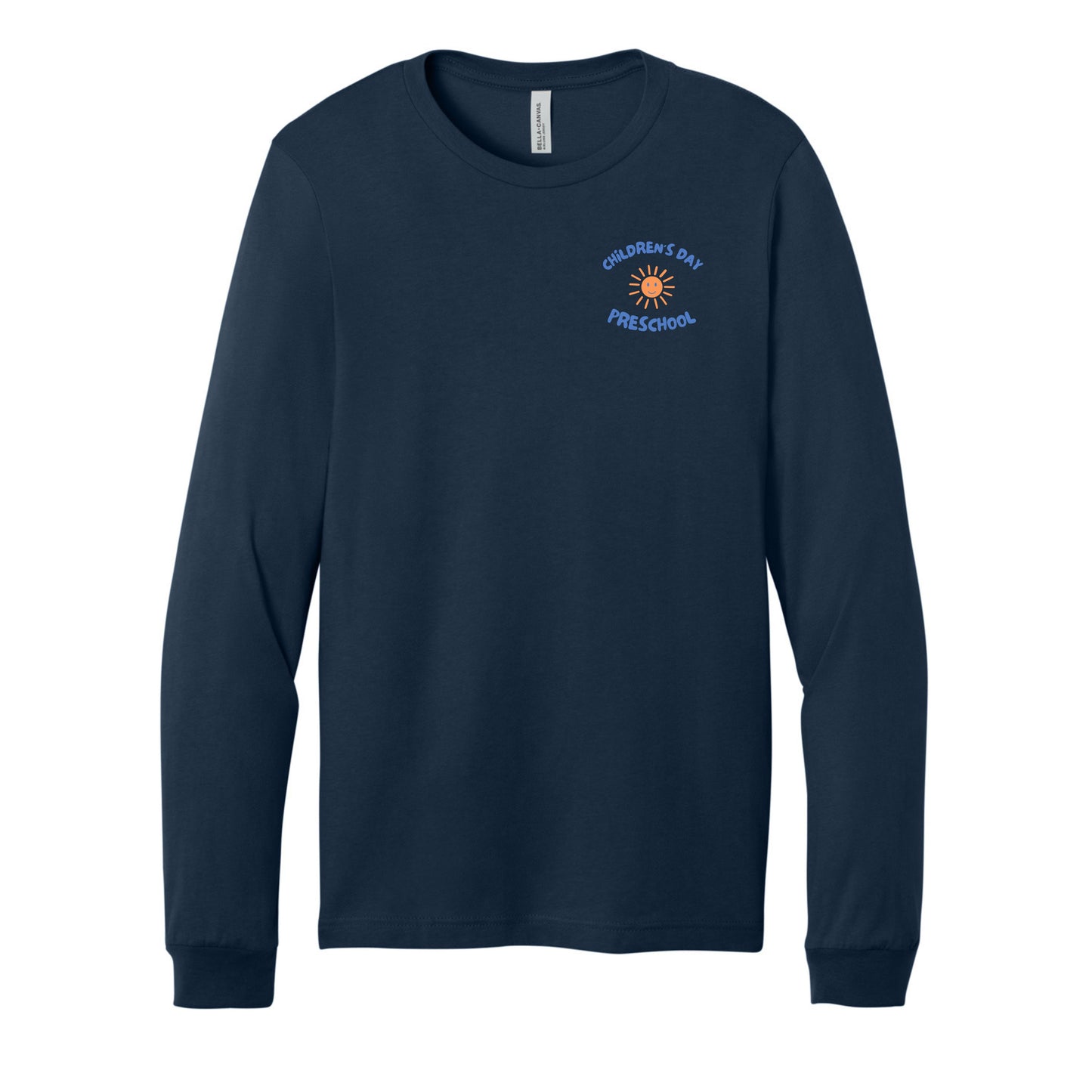 CDP Adult Unisex Long Sleeve Tee Navy