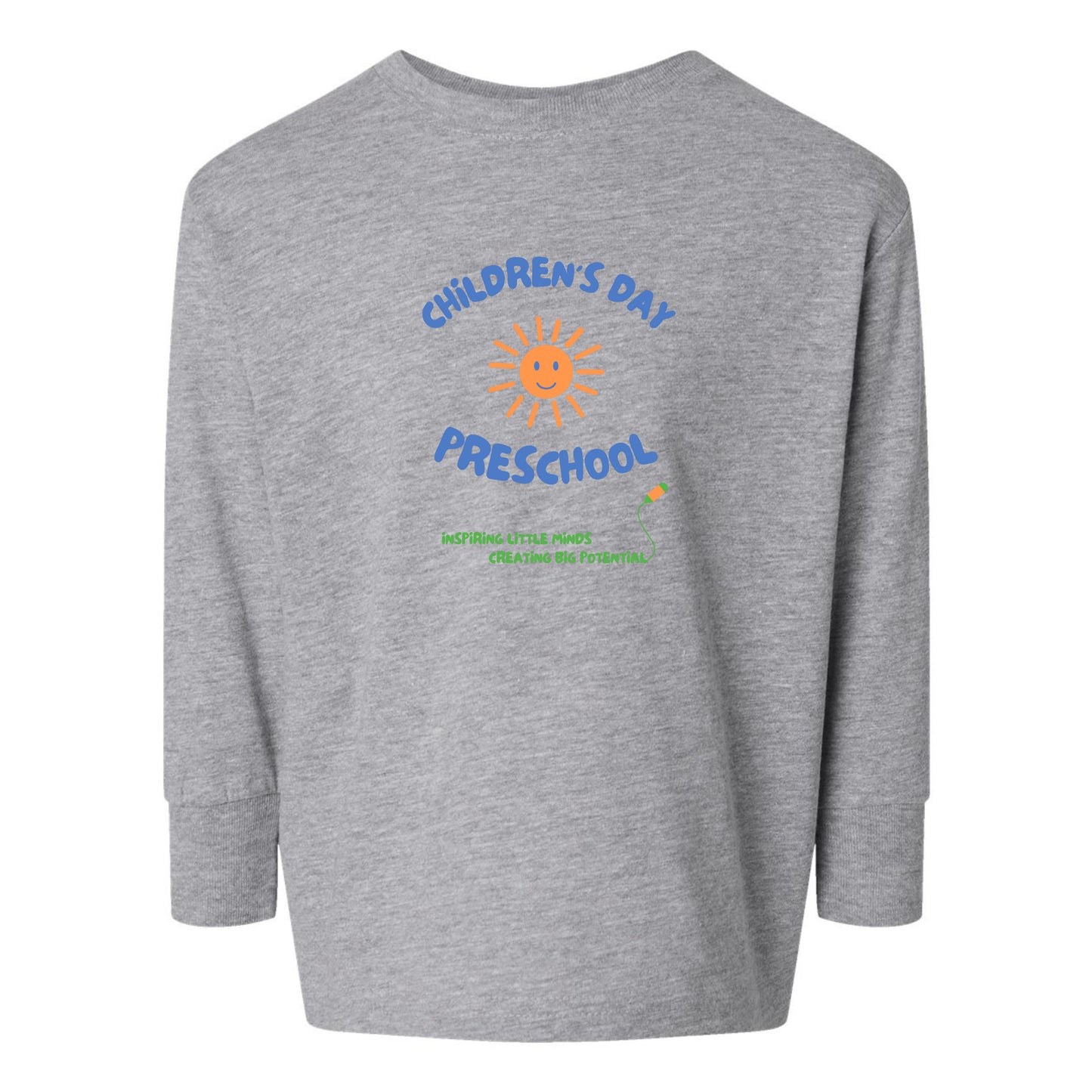 CDP Toddler T-shirt Long Sleeve Grey