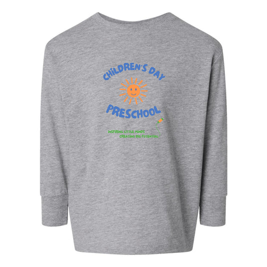 CDP Toddler T-shirt Long Sleeve Grey