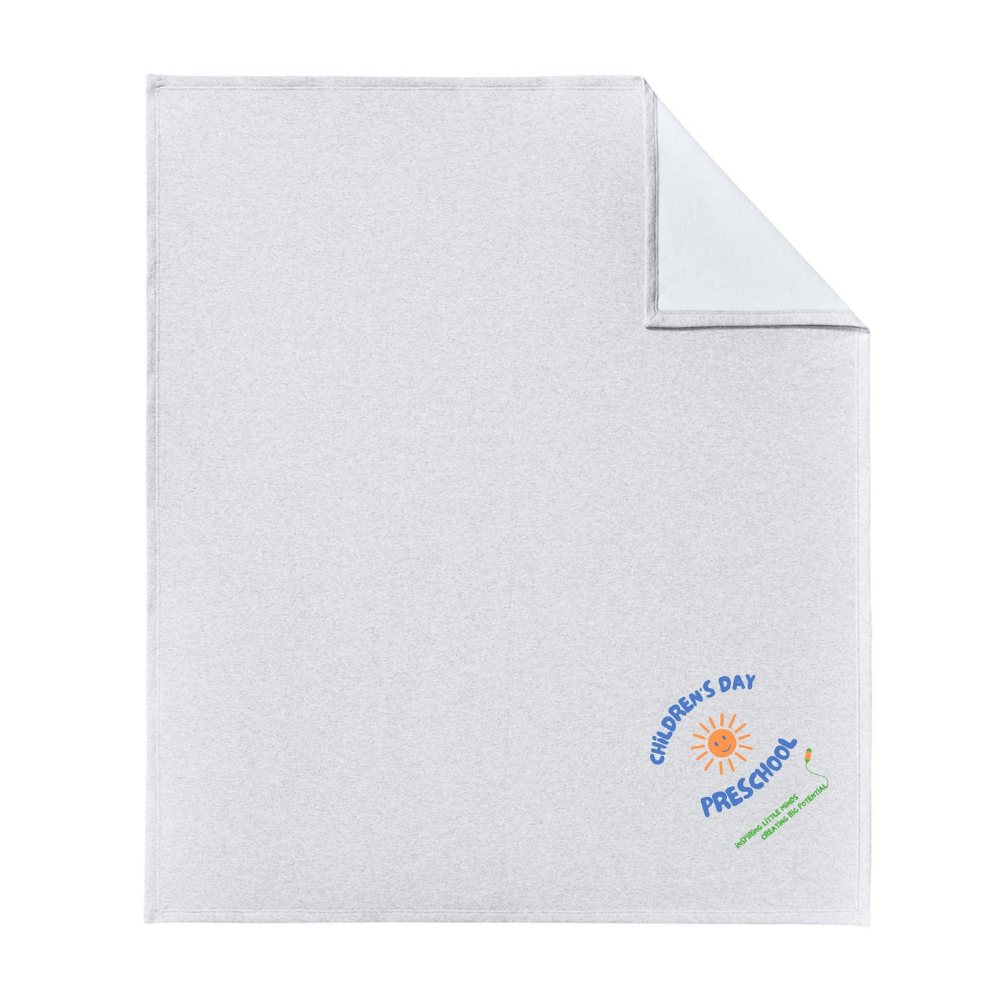 Children's Day Preschool Sweatshirt Blanket