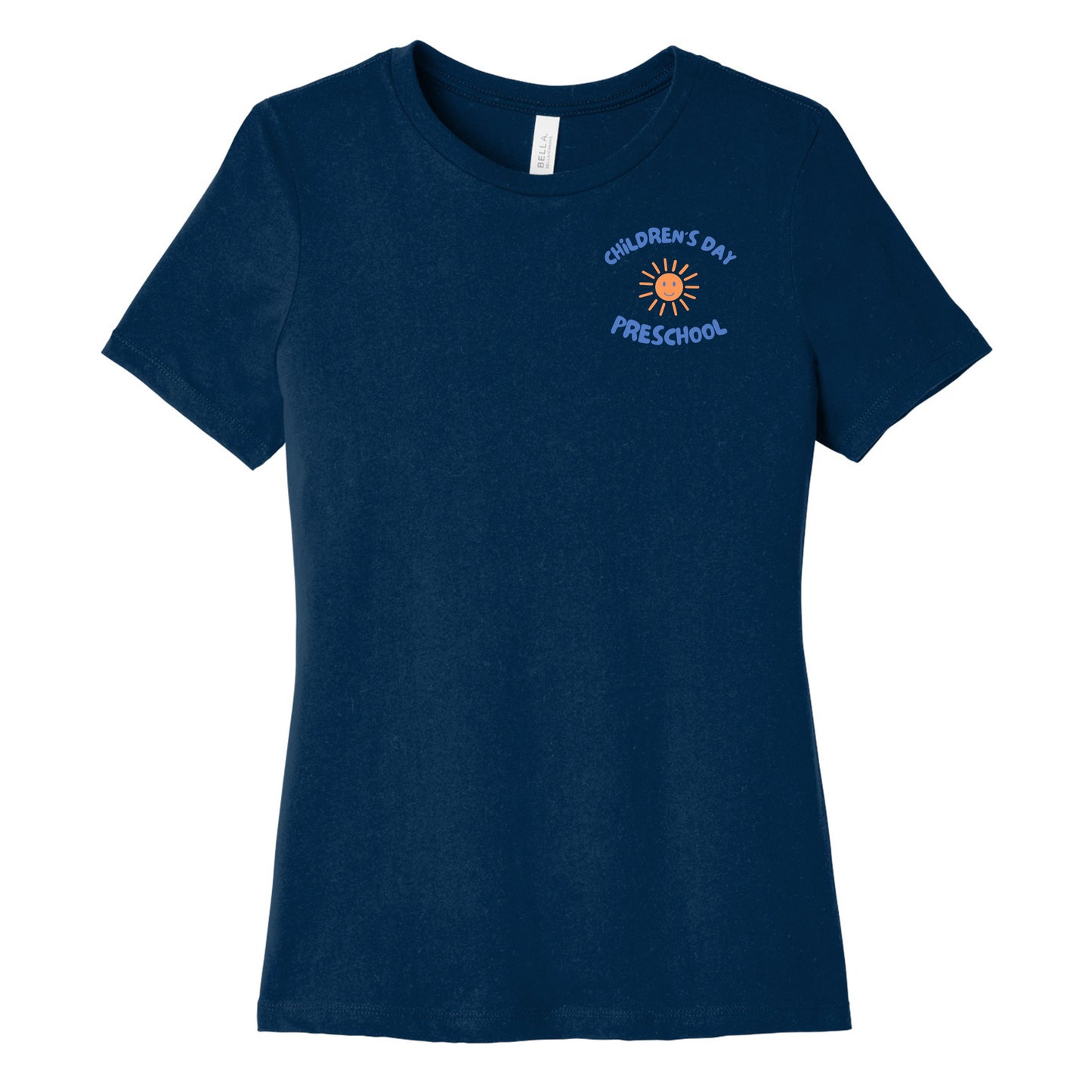 Children's Day Preschool Ladies' T-shirt Navy
