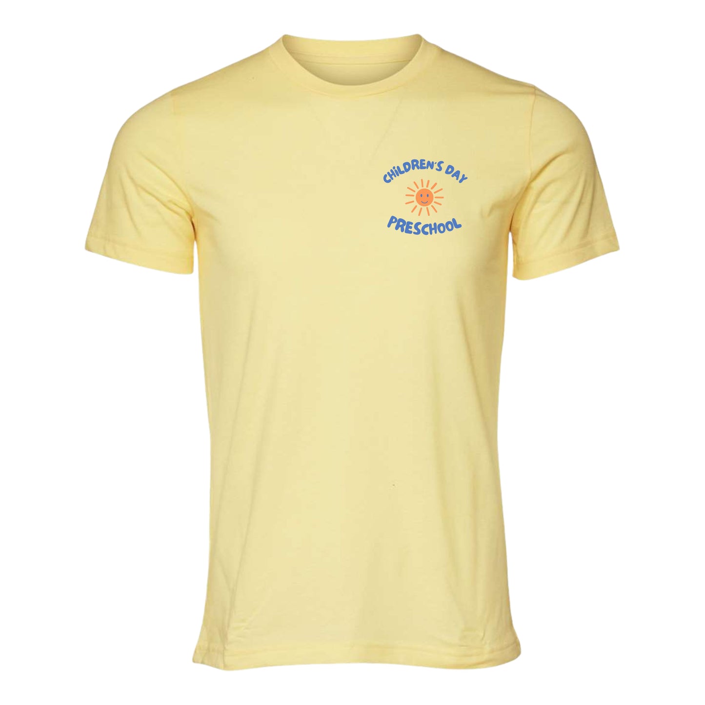 Children's Day Preschool Adult Unisex T-shirt Yellow