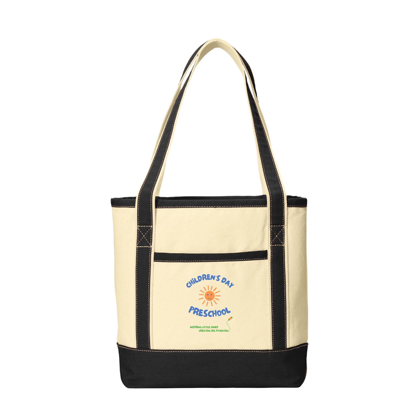 Children's Day Preschool Cotton Canvas Tote Bag