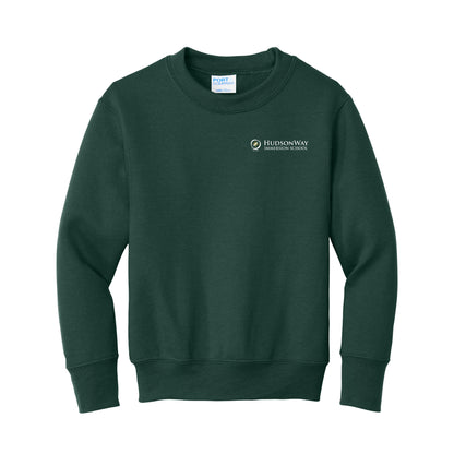 Core Cotton Fleece Lined Crew Sweatshirt