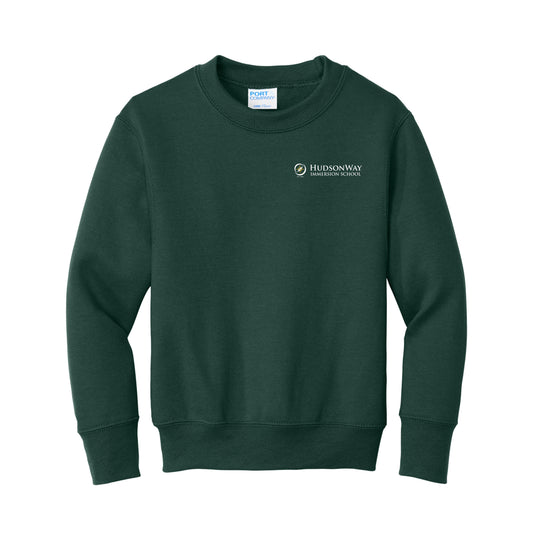 Core Cotton Fleece Lined Crew Sweatshirt