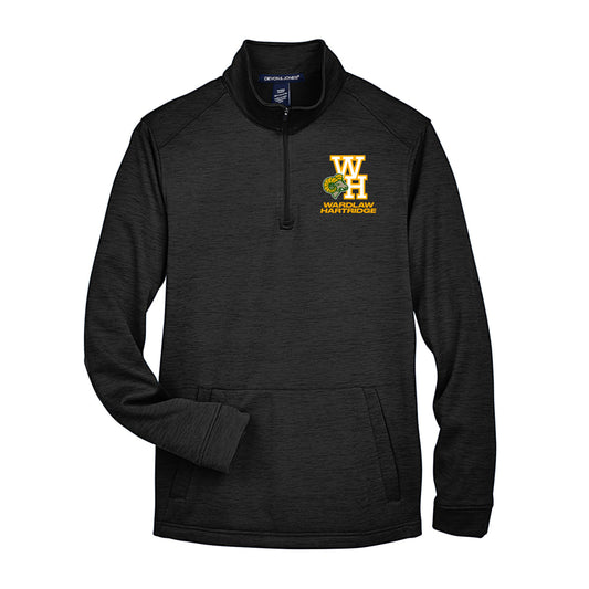 WH Athletics Melange Fleece 1/4 Zip w/ Front Pouch Pocket