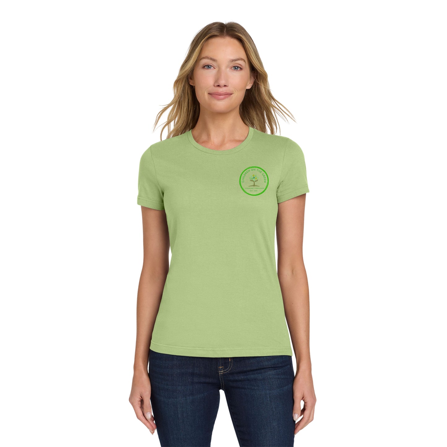 COTG Ladies Cotton Tee Green