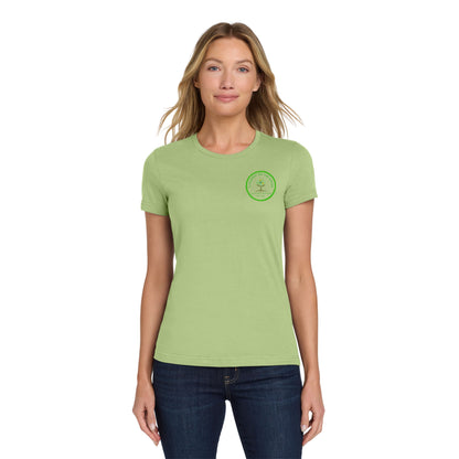 COTG Ladies Cotton Tee Green