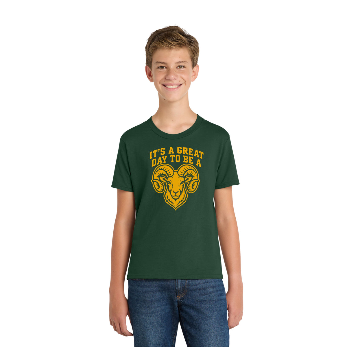 It's A Great Day to Be a Ram Youth T-Shirt