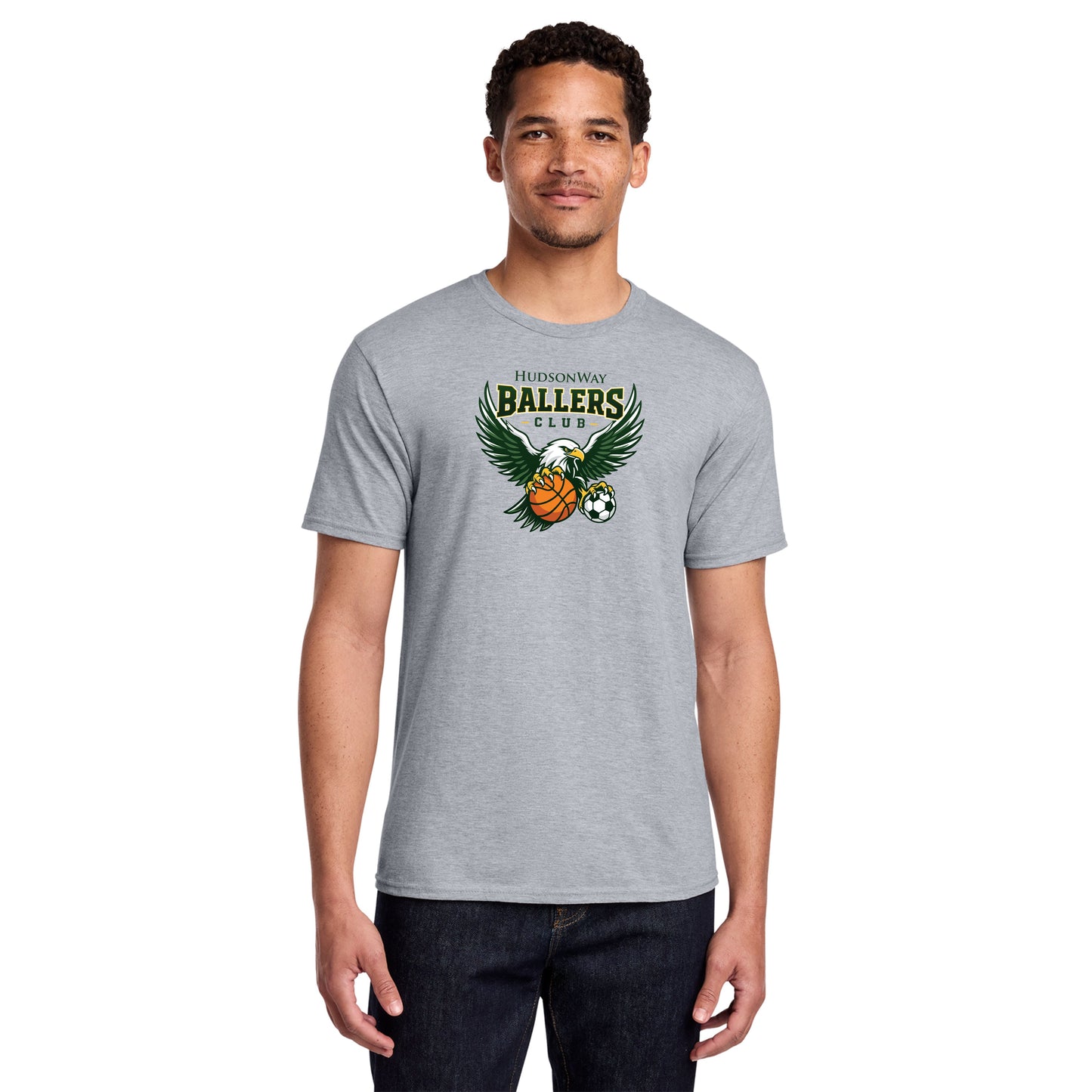 HudsonWay Ballers Club Athletic Grey T-Shirt