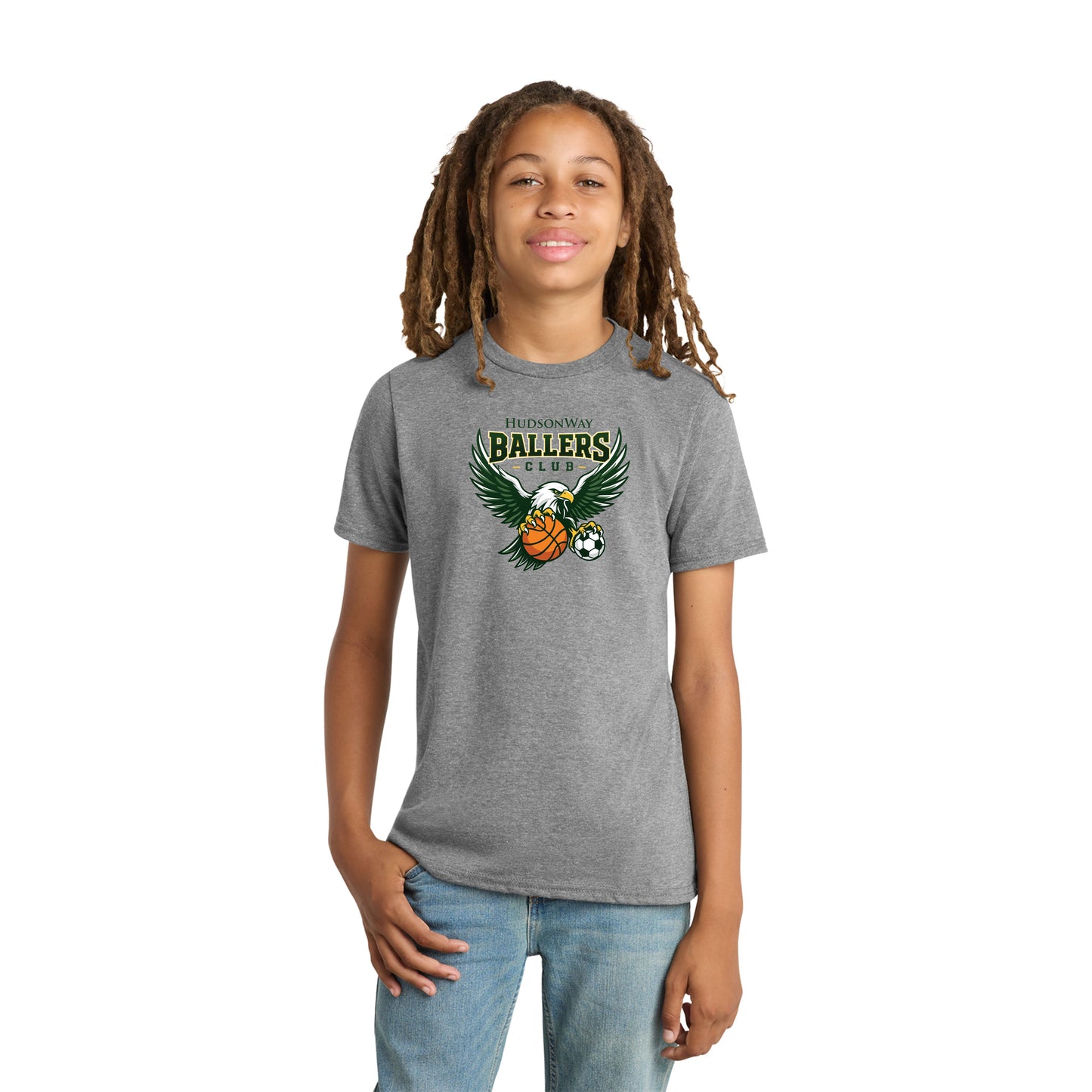 HudsonWay Ballers Club Grey Frost T-Shirt