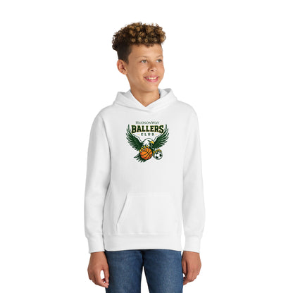 HudsonWay Ballers Club White Hooded Sweatshirt