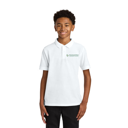Short Sleeve Wearever Pique Polo Youth