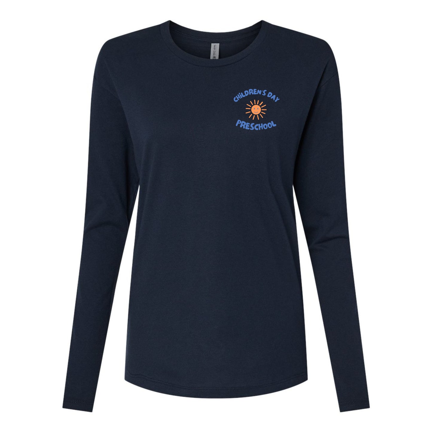 CDP Ladies Long Sleeve Tee Midnight Navy