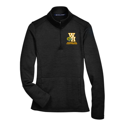 WH Athletics Melange Fleece 1/4 Zip w/ Front Pouch Pocket