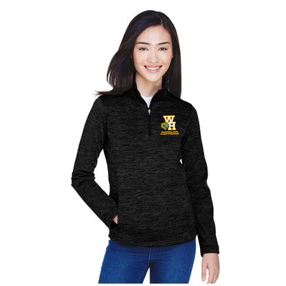 WH Athletics Melange Fleece 1/4 Zip w/ Front Pouch Pocket