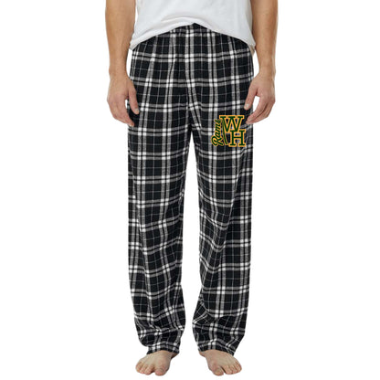 WH Rams Black & White Pajama Pants Youth & Adult