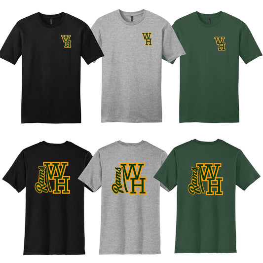 WH RAMS Short Sleeve Cotton Tee