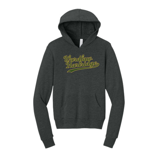 Wardlaw & Hartridge Dark Grey Athletic Script Hoodie Youth & Adult