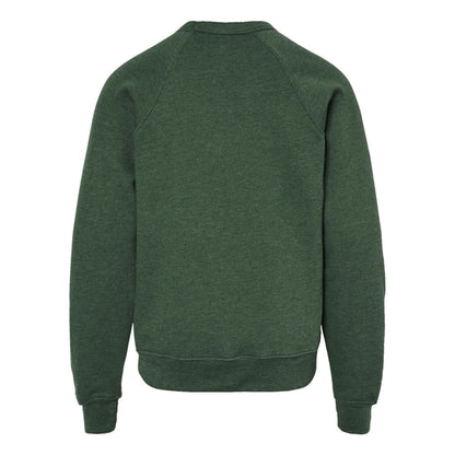 Premium Crew Neck Sweatshirt Youth Green