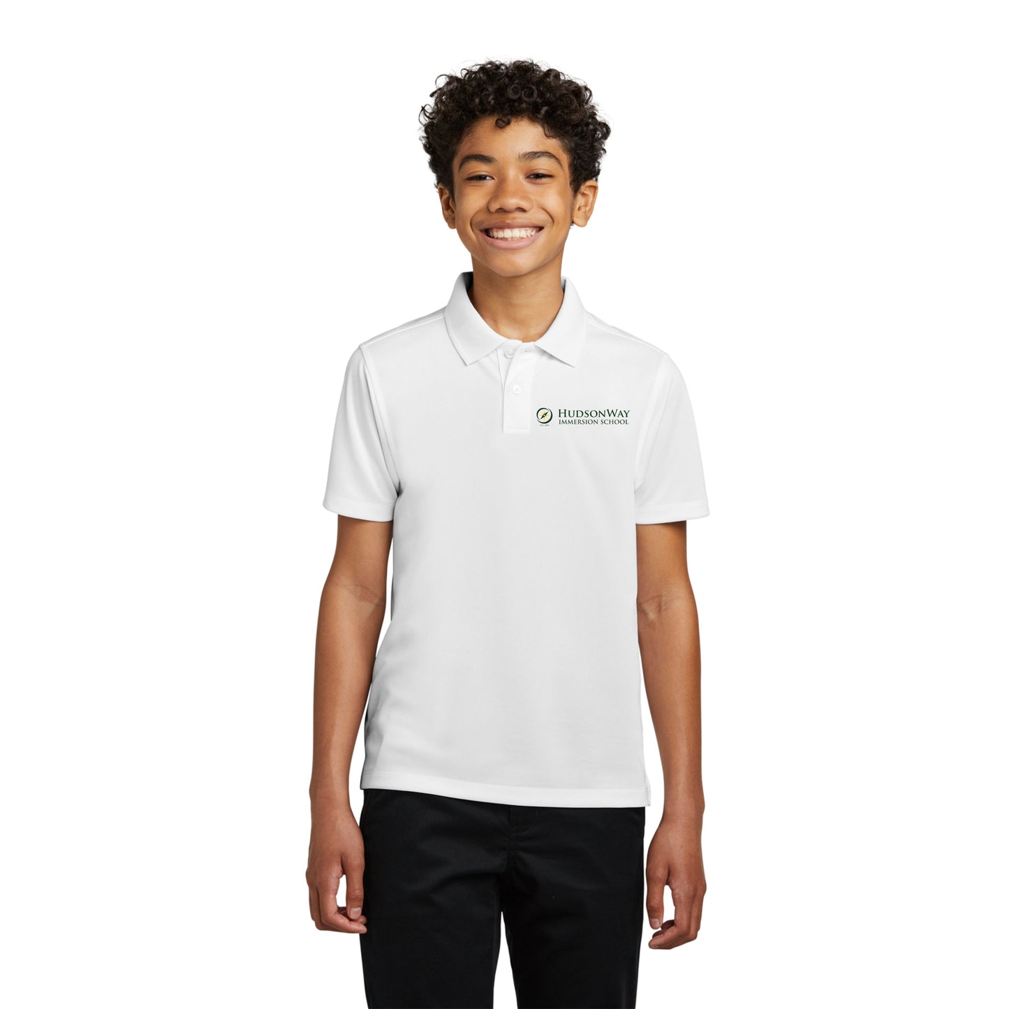 Short Sleeve UV+ Micro Mesh Polo Youth